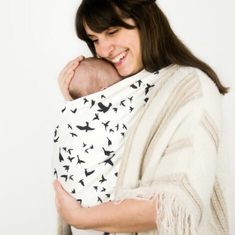 Porte-bébé bandeaux les Oiseaux
