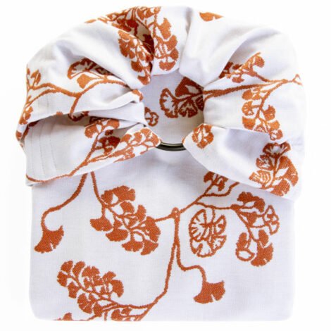 écharpe de portage tissée Ginkgo b
